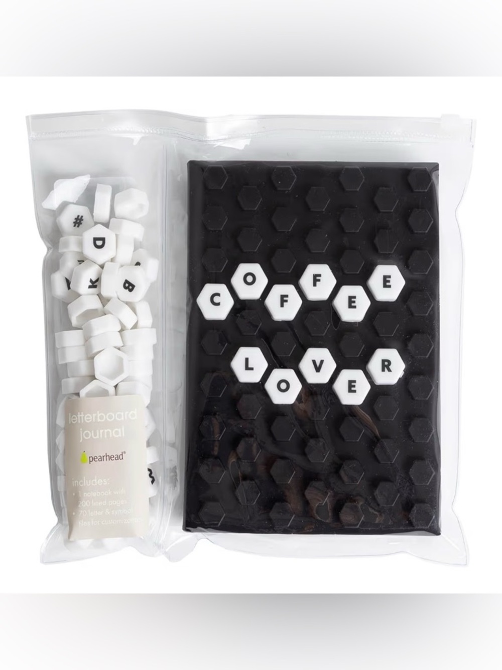 Pearhead Letterboard Composition Notebook